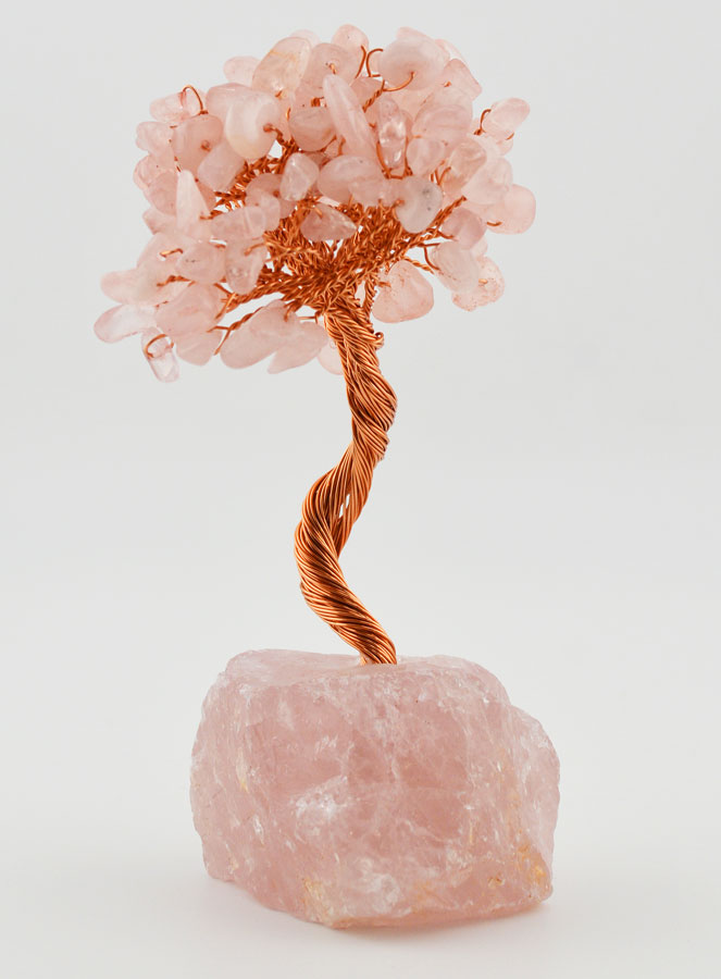 Arbre de Vie Quartz Rose - 12cm (pic 3)