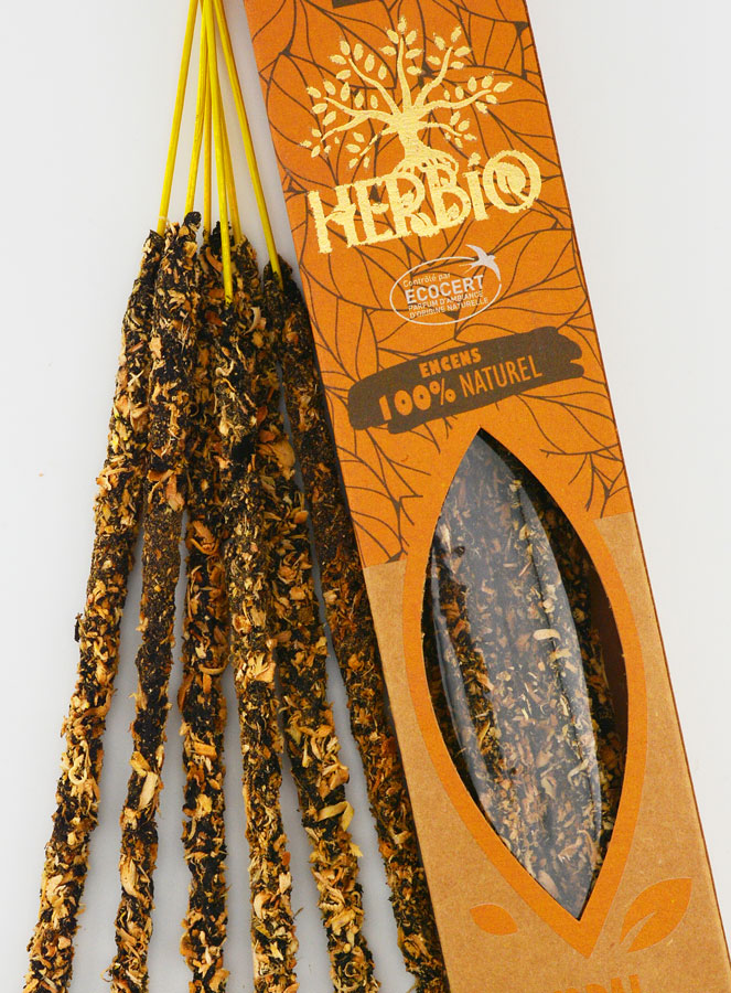 Bâtonnets d'Encens HERBIO Ecocertifiés - Copal 25g (pic 3)