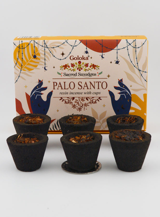 Coupelles d'Encens Naturel Goloka - Palo Santo (pic 1)