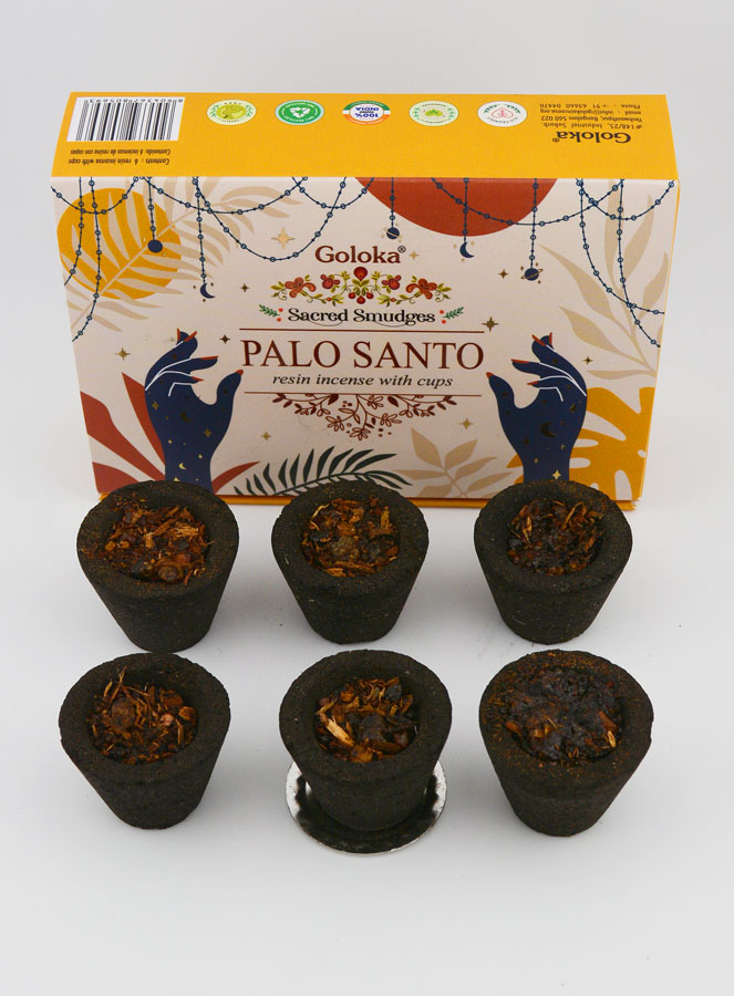 Coupelles d'Encens Naturel Goloka - Palo Santo (pic 2)
