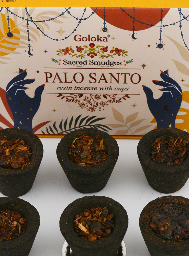 Coupelles d'Encens Naturel Goloka - Palo Santo (pic 4)