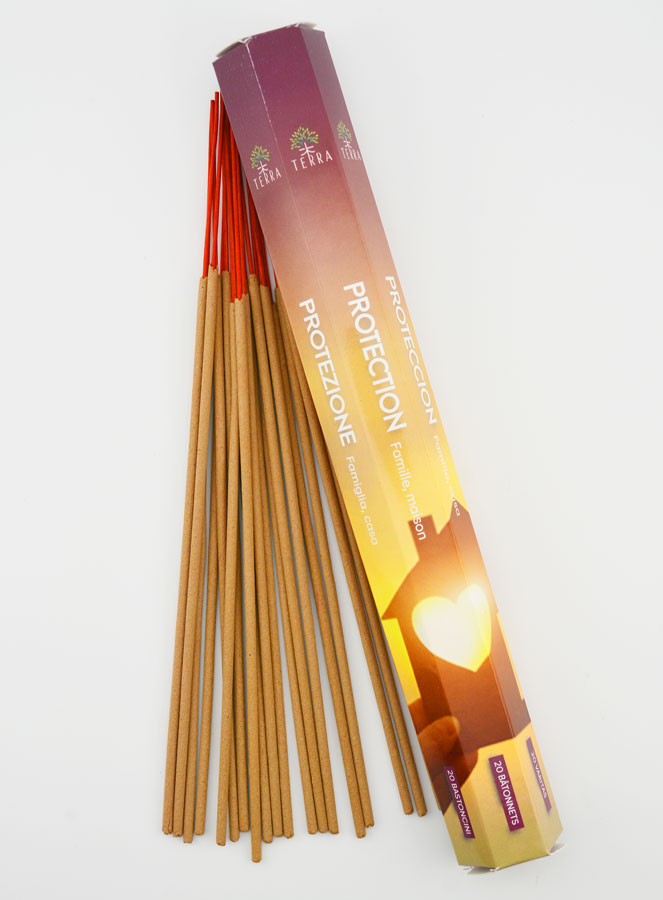 Encens en Bâtonnets Protection 20g - Sans Charbon (pic 1)