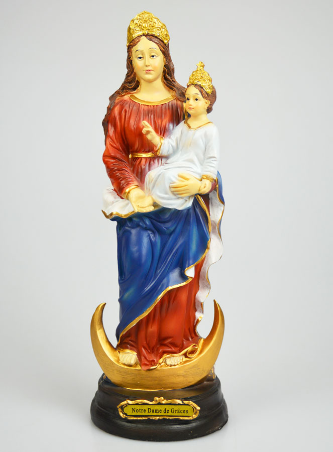 Statue Religieuse Notre Dame de Grâces - 30cm (pic 1)