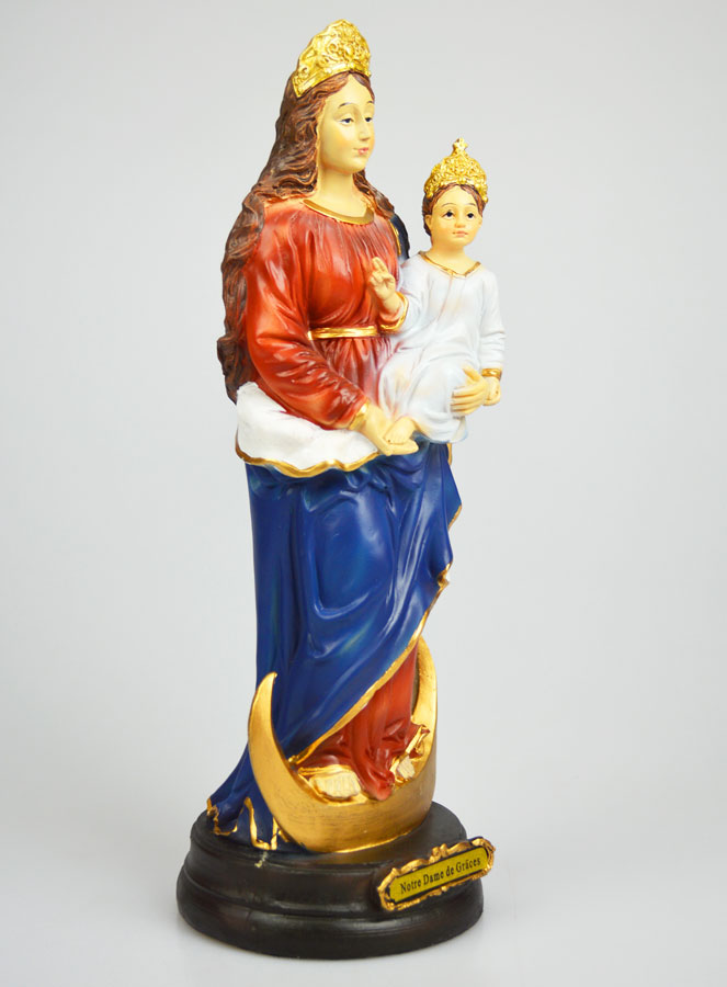 Statue Religieuse Notre Dame de Grâces - 30cm (pic 2)