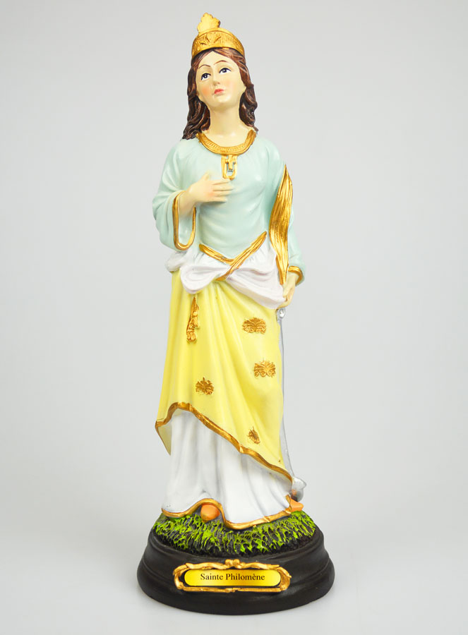 Statue Religieuse de Sainte Philomène - 30cm (pic 1)