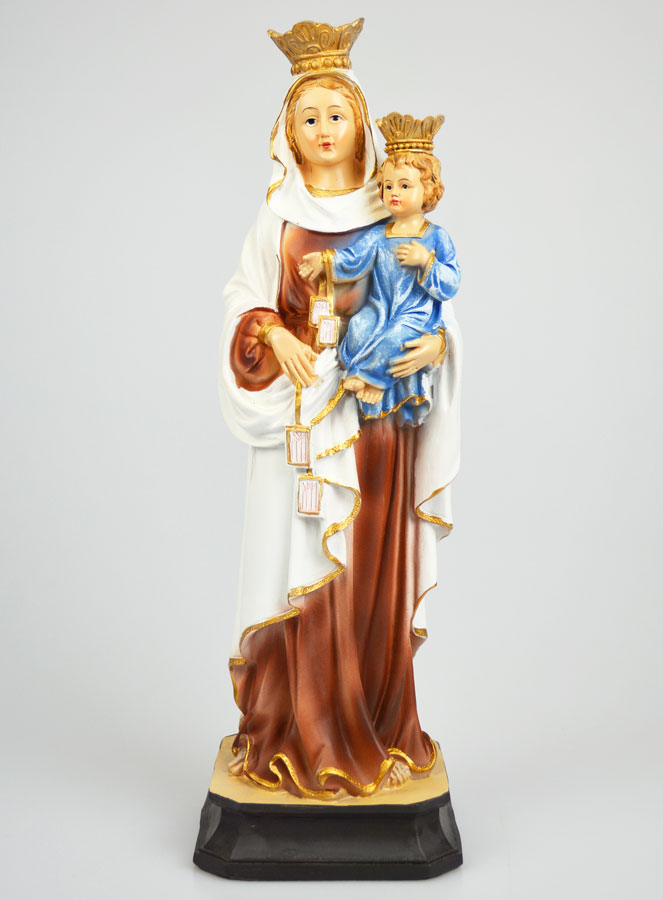 Statue Religieuse de Notre Dame du Mont Carmel - 30cm (pic 1)