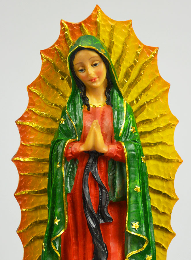 Statue Religieuse de Notre Dame de Guadalupe - 30cm (pic 3)