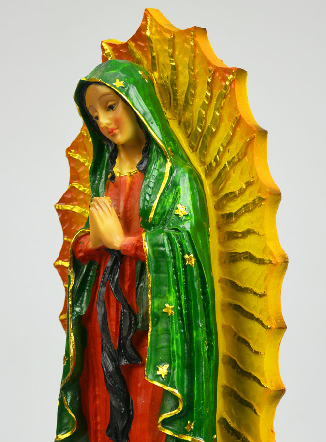 Statue Religieuse de Notre Dame de Guadalupe - 30cm (pic 4)