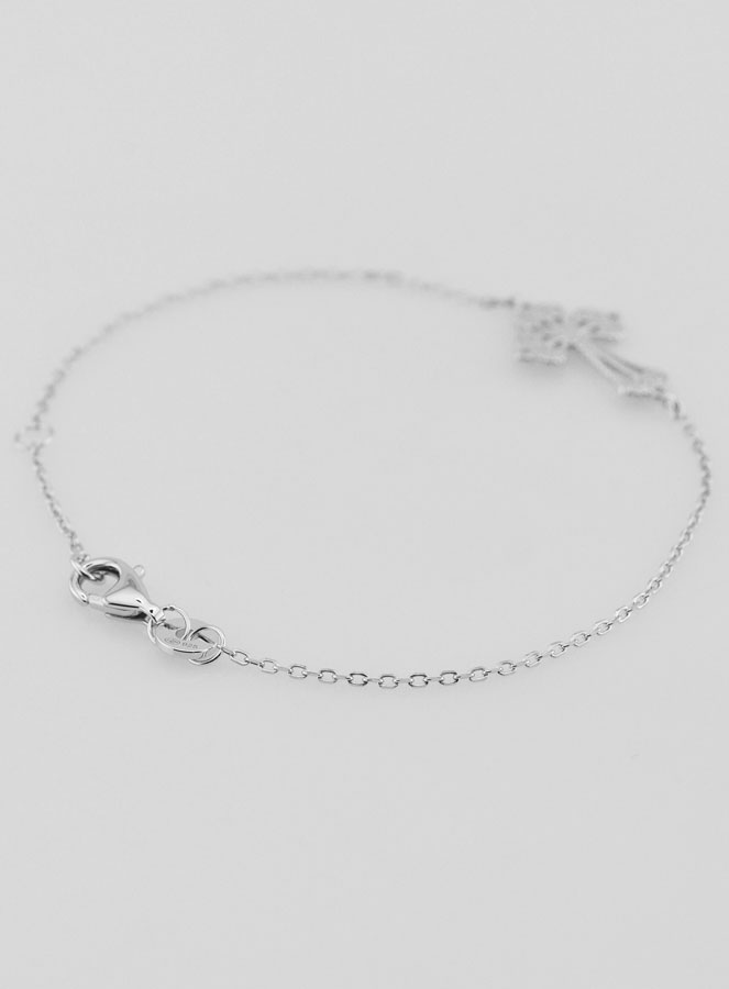 Bracelet Religieux en Argent 925/1000 - Croix Baroque (pic 4)