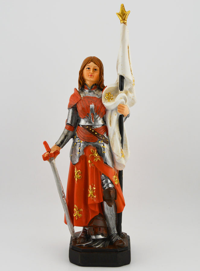 Statue Religieuse de Sainte Jeanne d'Arc - 20cm (pic 1)
