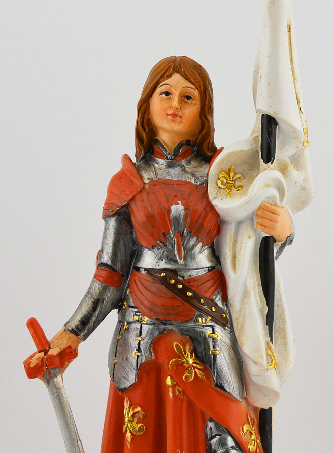 Statue Religieuse de Sainte Jeanne d'Arc - 20cm (pic 3)