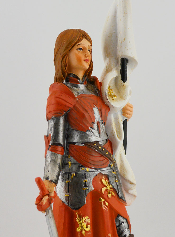 Statue Religieuse de Sainte Jeanne d'Arc - 20cm (pic 4)