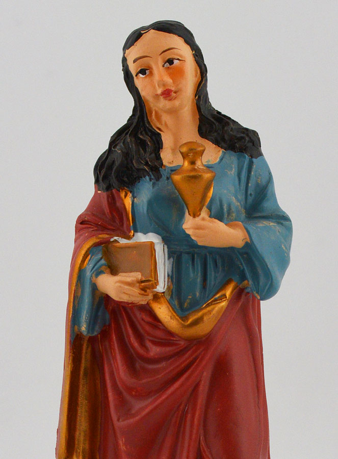 Statue de Sainte Marie Madeleine - 12cm (pic 3)