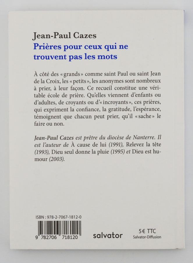 Livret de Prière - Prières Pour Ceux Qui ne Trouvent pas les Mots (pic 2)