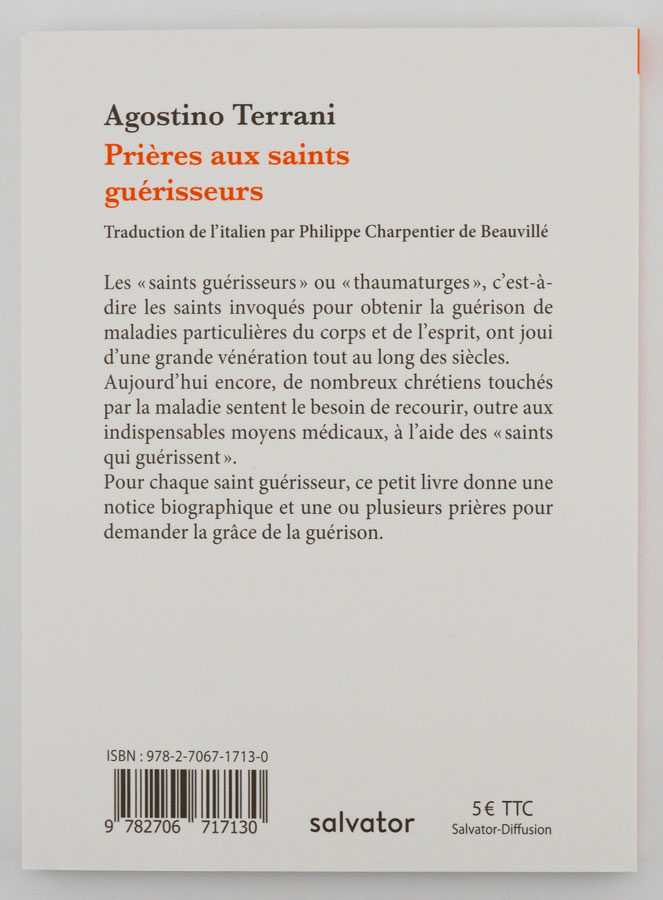 Livret de Prière - Prières aux Saints Guérisseurs (pic 2)