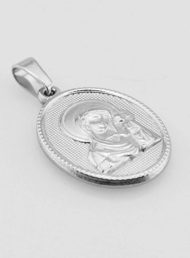 Médaille Vierge du Perpétuel Secours en Acier Inoxydable - 21mm (pic 3)