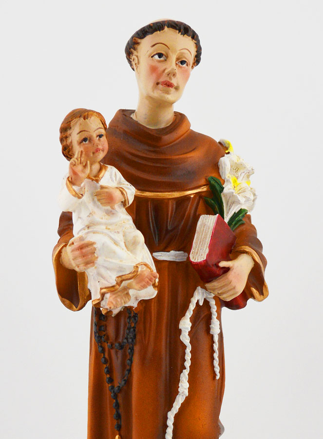 Statue de Saint Antoine de Padoue 20cm (pic 3)