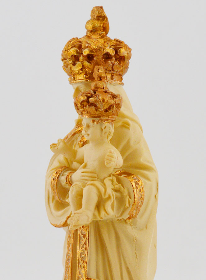Statue Notre Dame de la Délivrande - 12 cm (pic 4)