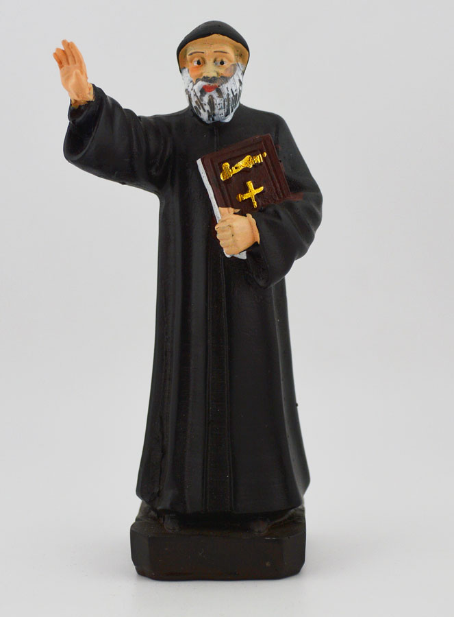 Statue Religieuse de Saint Charbel 12cm (pic 1)