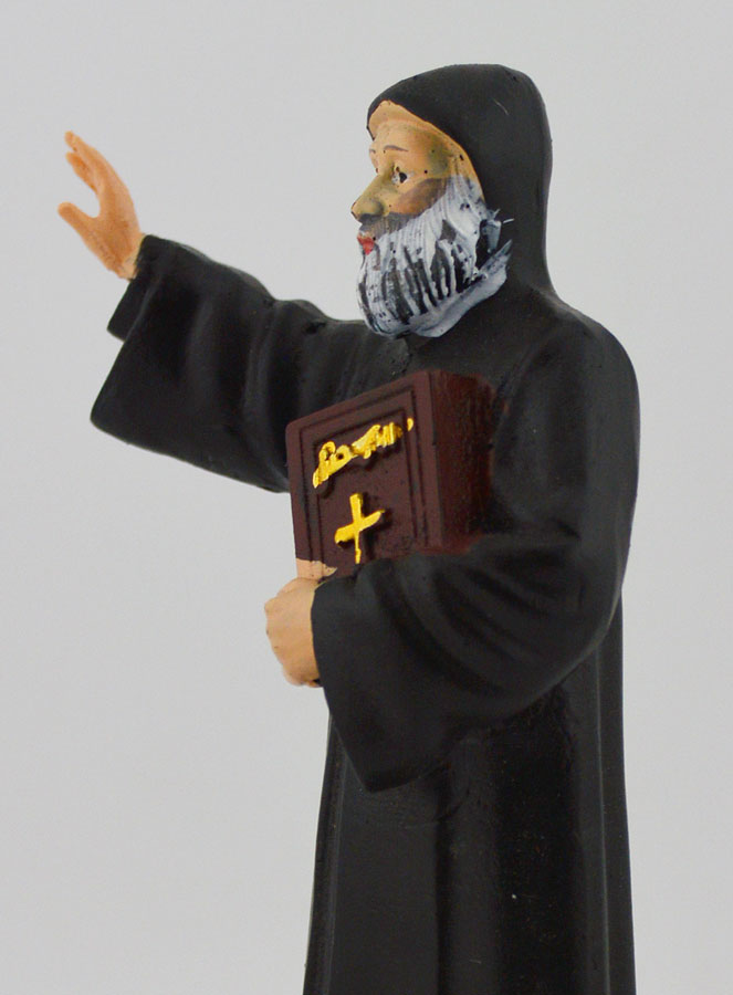 Statue Religieuse de Saint Charbel 12cm (pic 4)