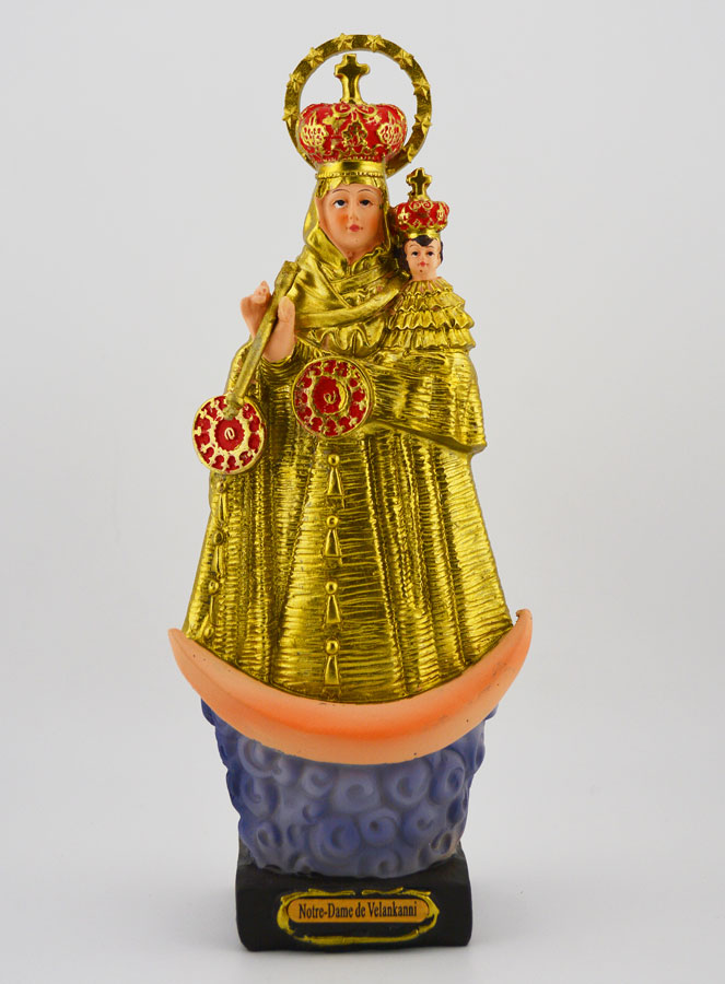 Statue Religieuse de Notre Dame de Bonne Santé - 20cm (pic 1)