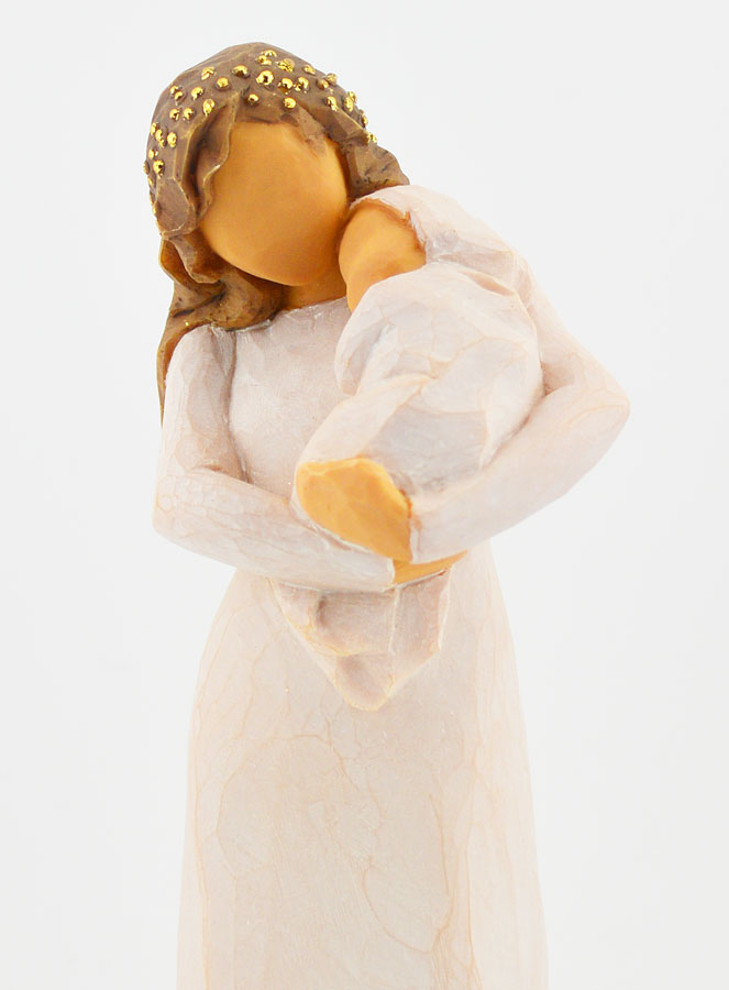 Statue Religieuse Vierge de Tendresse (pic 3)