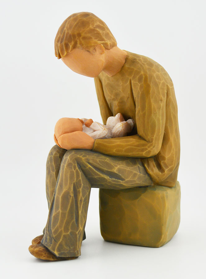 Statue Willow Tree Tendre Papa - 15cm (pic 1)