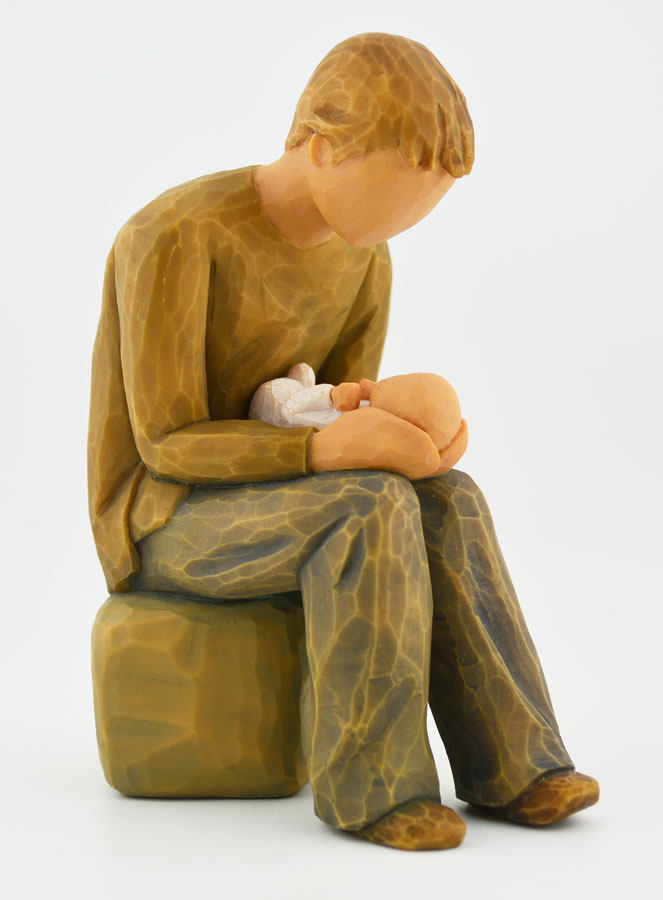 Statue Willow Tree Tendre Papa - 15cm (pic 2)
