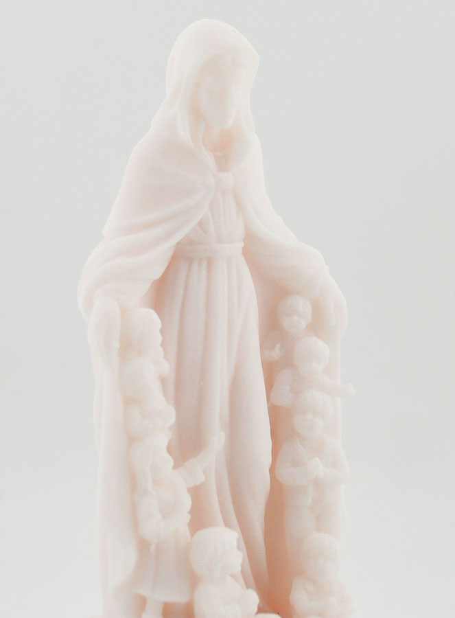 Statue de la Sainte Vierge Marie - Protectrice des Enfants - 12cm (pic 4)
