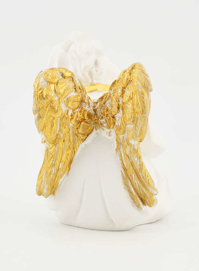 Ange Assis 6,5cm - Décoration de Noël (pic 2)