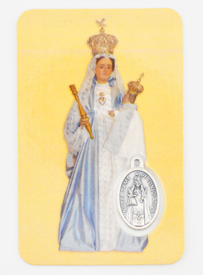 Carte de Prière & Médaille - Notre Dame de Consolation (pic 1)