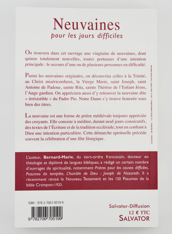 Livret de Neuvaines - Neuvaines Pour les Jours Difficiles (pic 2)