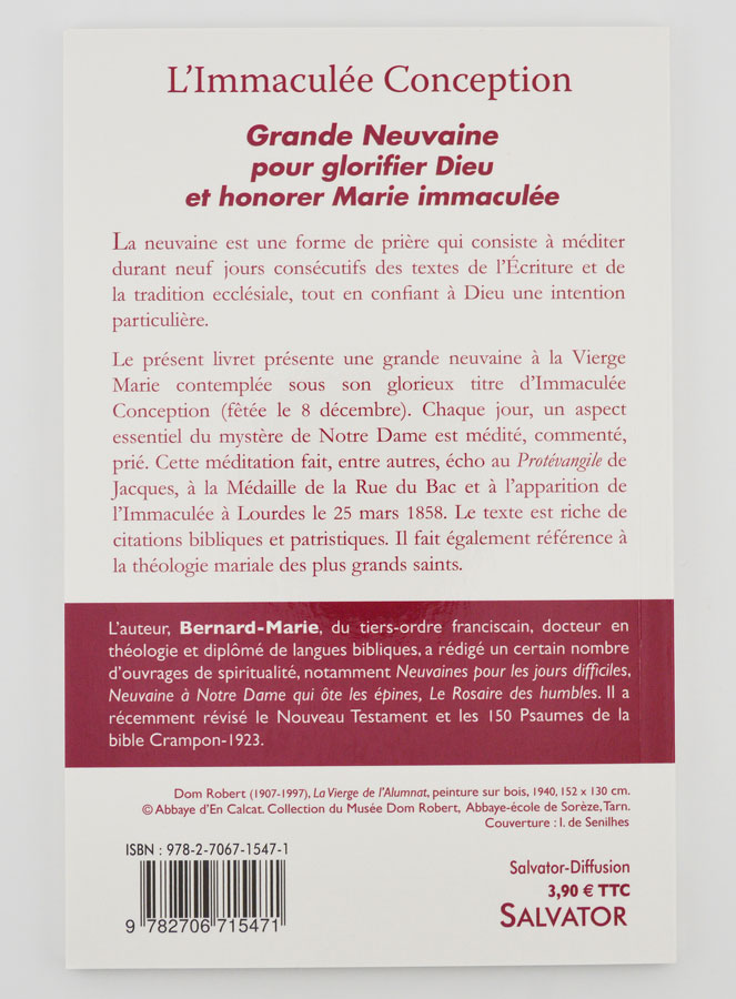 Livret de Neuvaine - L'Immaculée Conception (pic 2)