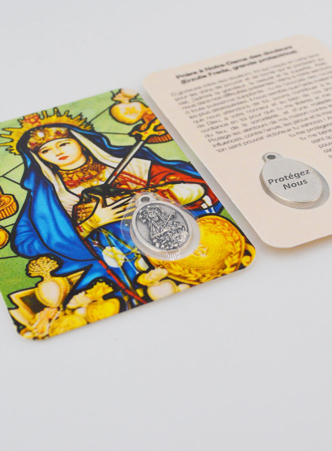 Carte de Prière & Médaille - Notre Dame des Douleurs (pic 4)