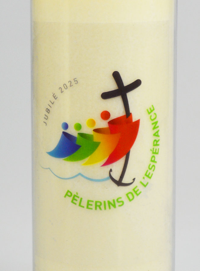 Bougie de Neuvaine Jubilé 2025 - Pèlerins de l'Espérance (pic 3)