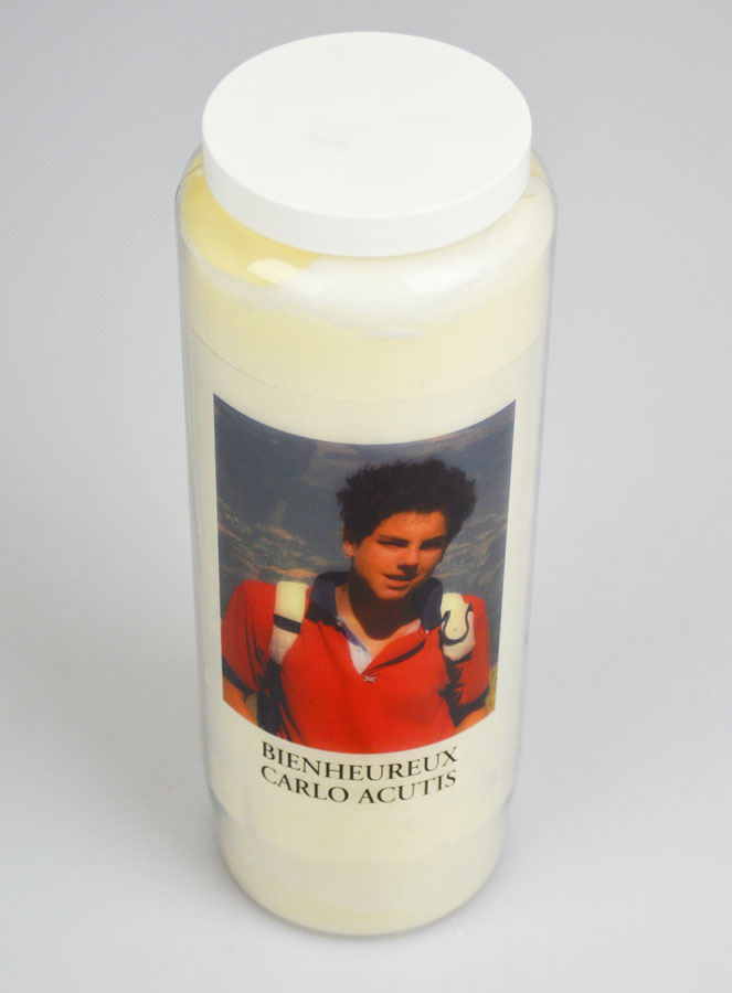 Bougie de Neuvaine à Carlo Acutis (pic 2)