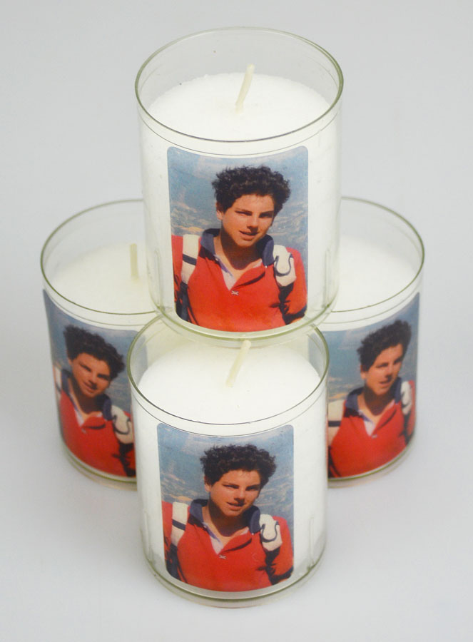 Lot de 4 Bougies Veilleuses Bienheureux Carlo Acutis (pic 2)