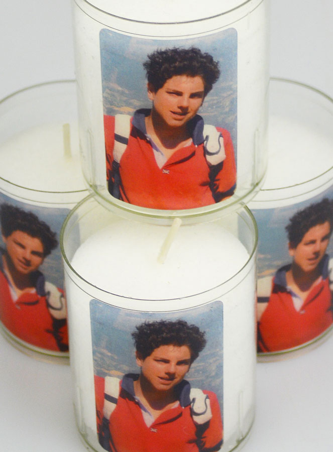 Lot de 4 Bougies Veilleuses Bienheureux Carlo Acutis (pic 4)
