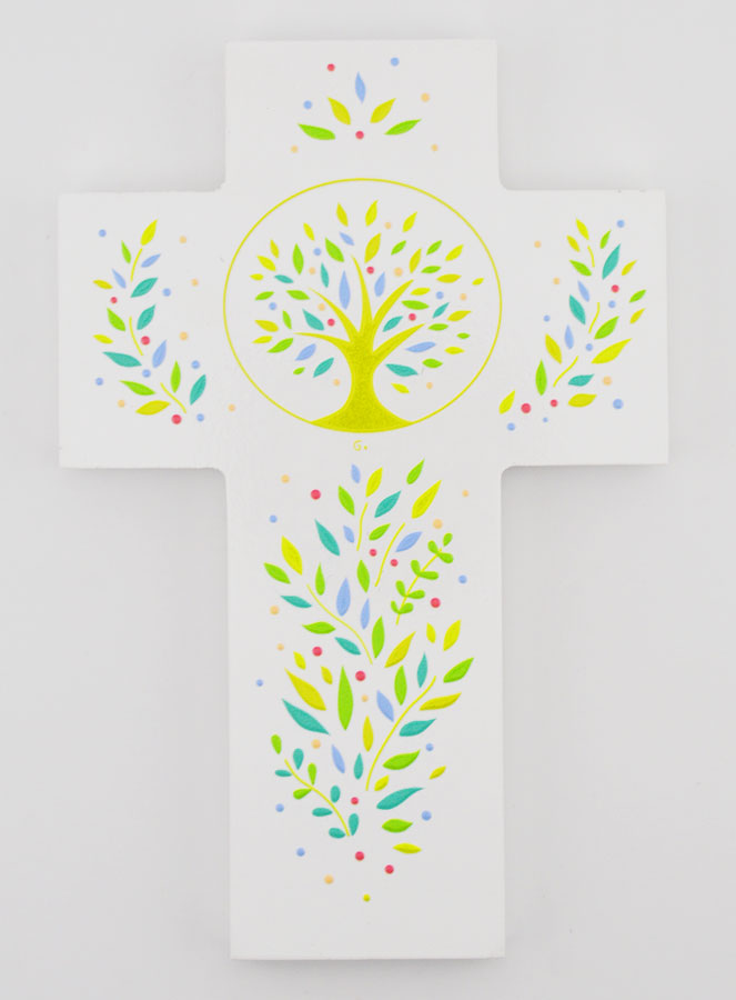 Croix en Bois Louanges - Arbre de Vie (pic 1)