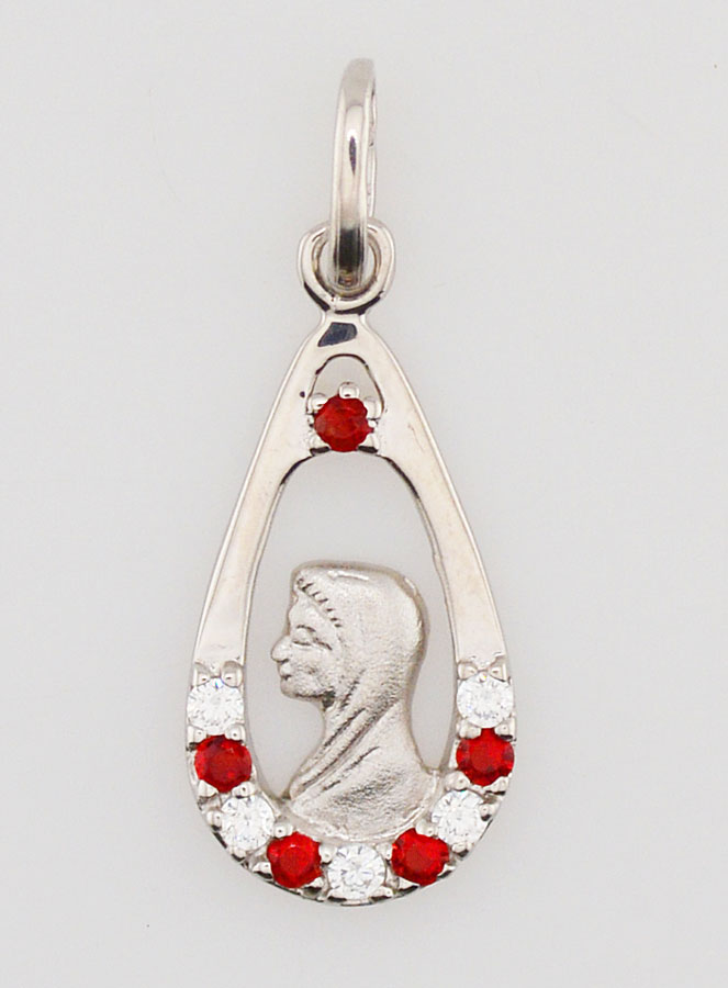 Médaille Goutte Ajourée Vierge Marie (pic 1)