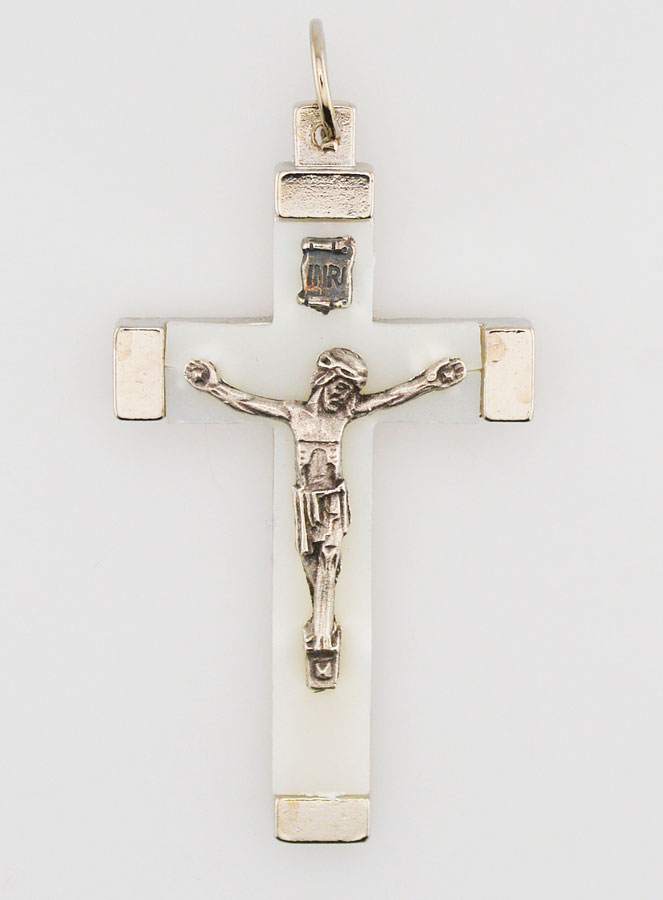 Pendentif Croix Phosphorescent 4,5cm (pic 1)