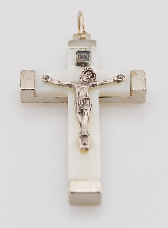 Pendentif Croix Phosphorescent 4,5cm (pic 2)
