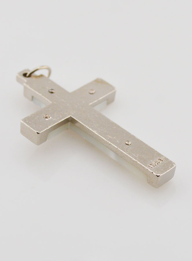 Pendentif Croix Phosphorescent 4,5cm (pic 4)