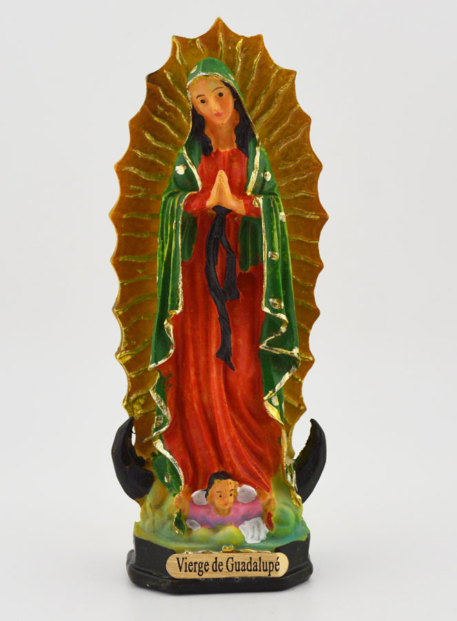 Statue Religieuse de Notre Dame de Guadalupe - 12cm (pic 1)