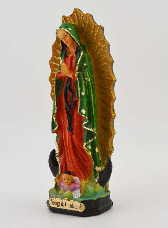 Statue Religieuse de Notre Dame de Guadalupe - 12cm (pic 2)