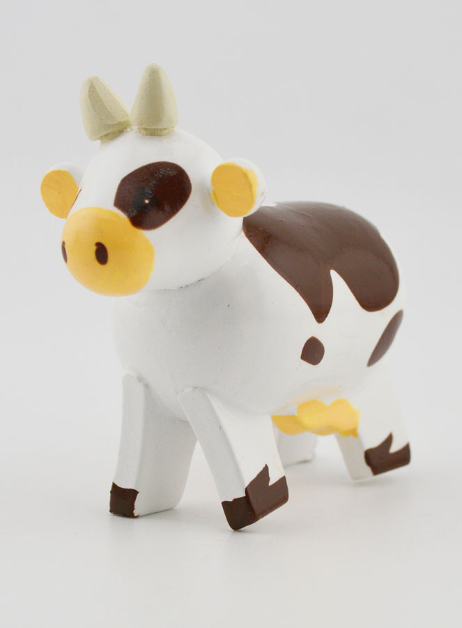 Crèche de Noël - Fermier et Vache (pic 4)