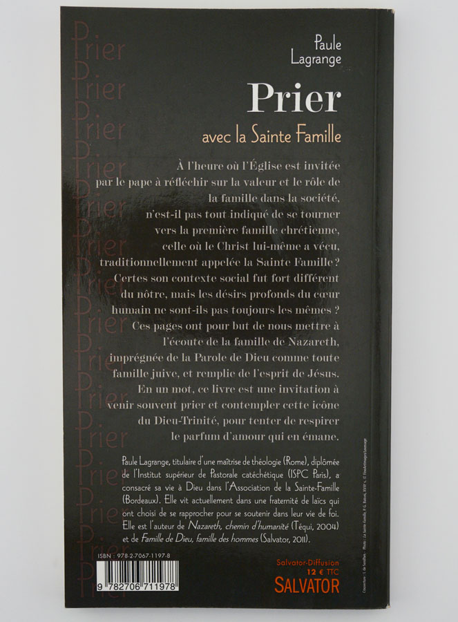 Livret de Prière - Prier avec la Sainte Famille (pic 2)