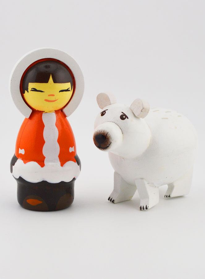 Crèche de Noël - Inuit et Ours (pic 1)