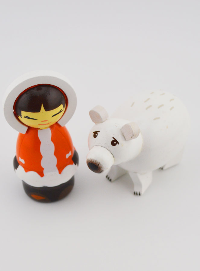 Crèche de Noël - Inuit et Ours (pic 2)