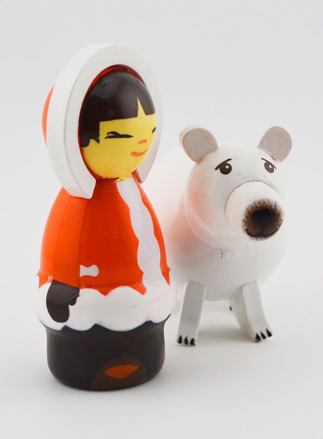 Crèche de Noël - Inuit et Ours (pic 3)
